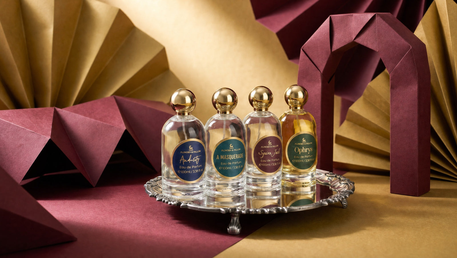 The Plowden and Fallow fragrance collection