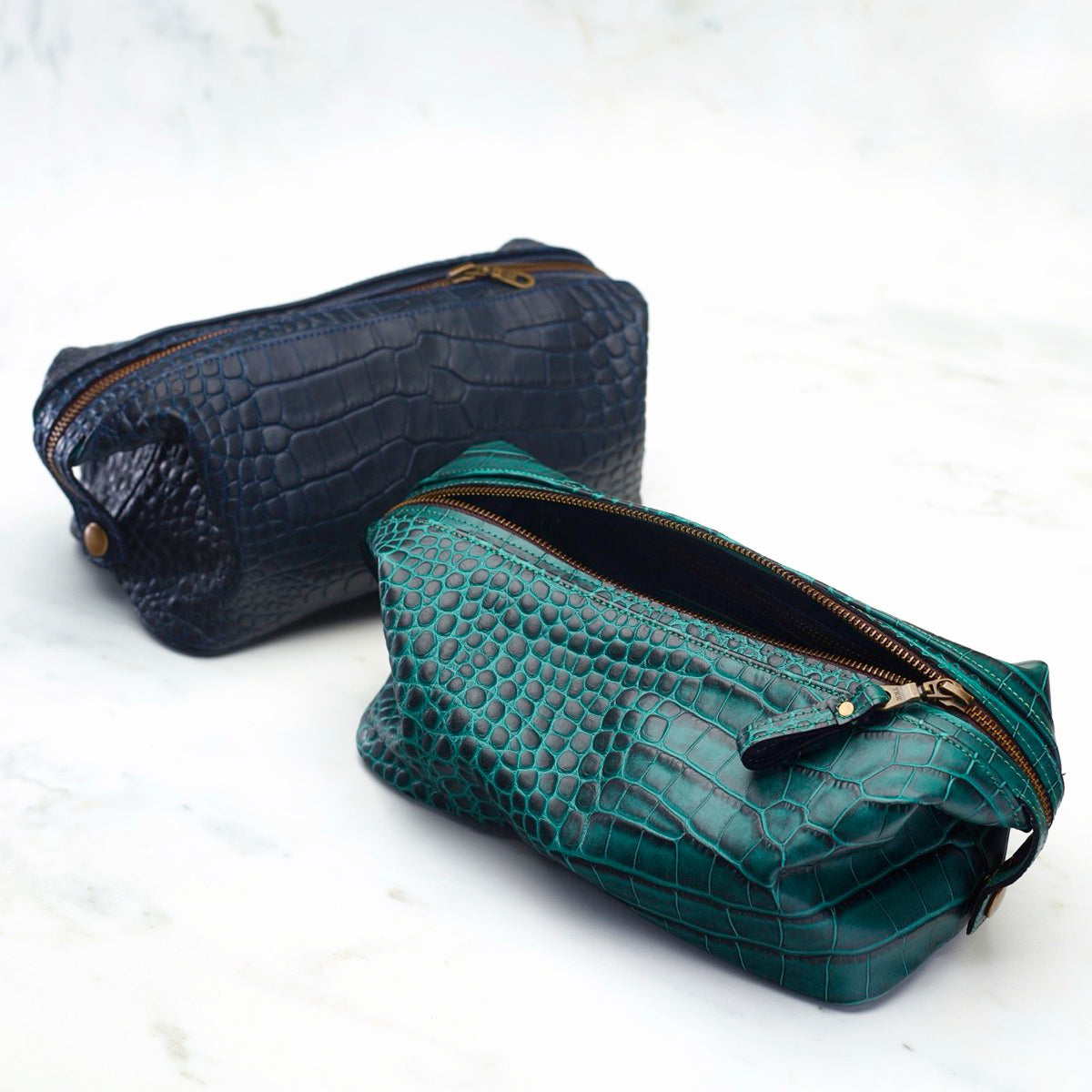 Men’s wash bags by Plowden & Fallow