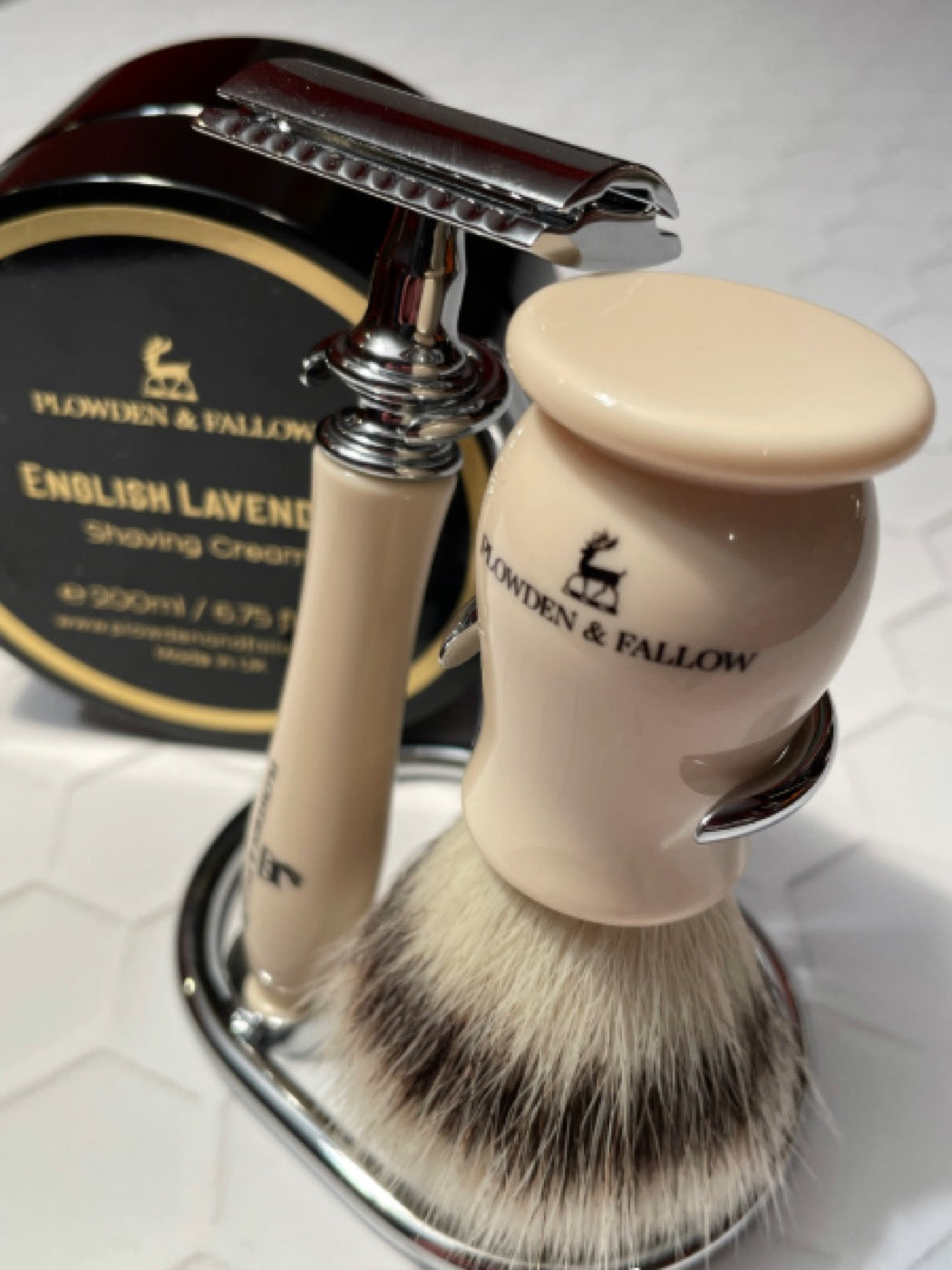 Shaving Brushes by Plowden & Fallow