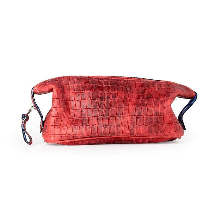 Plowden & Fallow | Horacio Wash Bag | Red