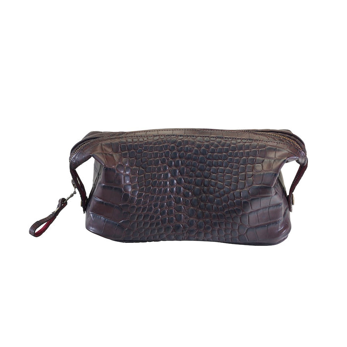 Plowden & Fallow | Horacio Wash Bag | Brown